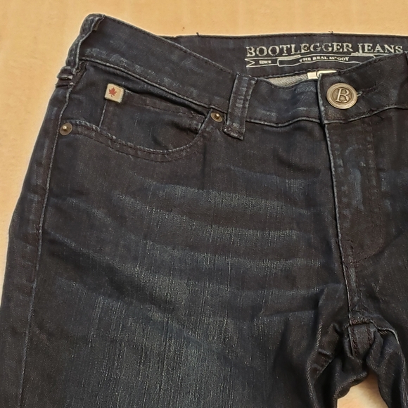 BOGO Free🦋 Bootlegger Paradise Dark Wash Slim Straight Jeans - Picture 4 of 16